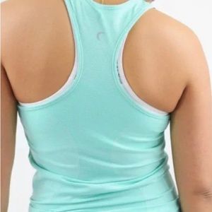 ZYIA womens size large light blue tank in excellent condition